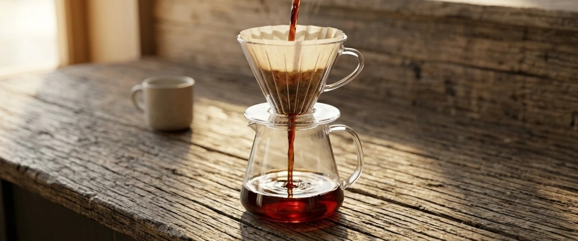 Prawidłowe macerowanie kawy i proces filtracji gwarantujące idealnie czyste cold brew coffee