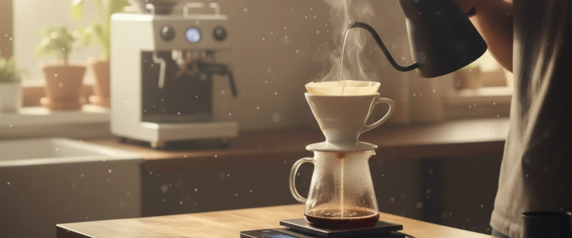 Brewing low-acidity coffee – mildly acidic coffee beans with a balanced, delicate taste