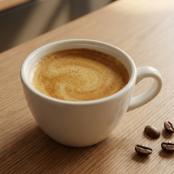 Espresso lungo – preparation using a pressure espresso machine
