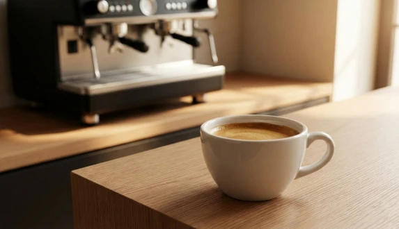 Espresso lungo – lungo coffee with extended extraction and a distinctive crema