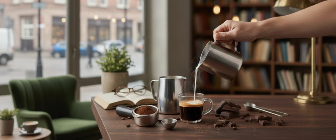 Przygotowanie kawy mocha – jak zrobić kawę mokka krok po kroku