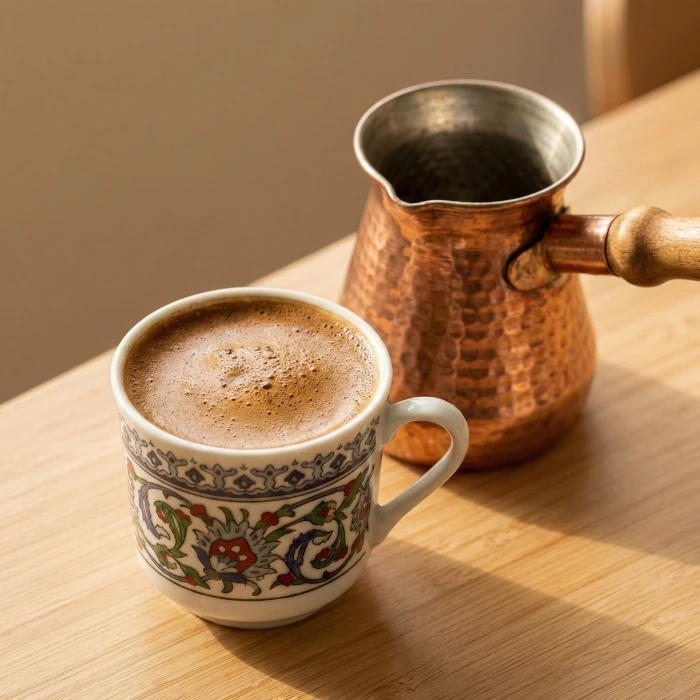 Turkish coffee recipe step by step