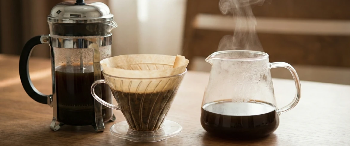 How much caffeine is in black coffee brewed traditionally? A cup and a mug of coffee