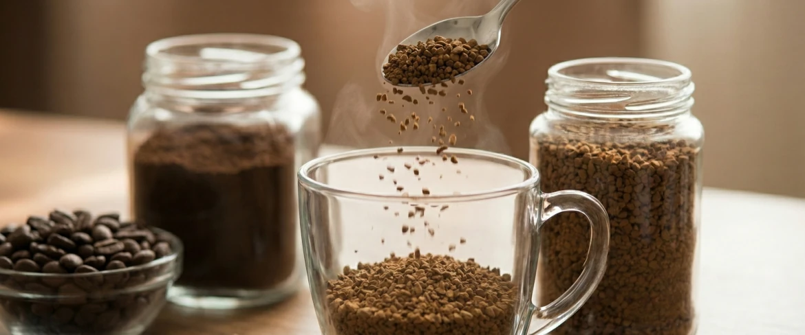 How much caffeine is in instant coffee? Caffeine content in a cup of instant coffee