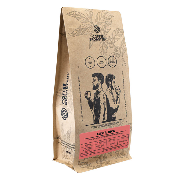 Bro Coffee Roastery - Kawa ziarnista Costa Rica San Rafael Speciality 400 g