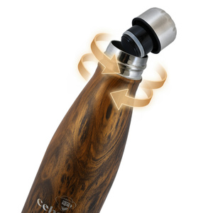 Cebador Thermal Bottle 500ml – wood colour