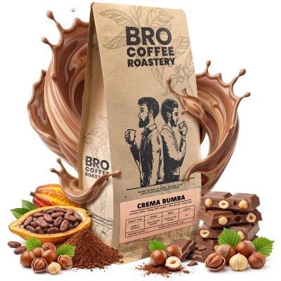 Bro Coffee Roastery – Bohnenkaffee Crema Rumba 1 kg