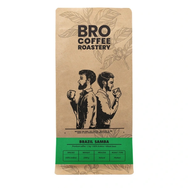 Zestaw kawa Bro Coffee Roastery Brazil Samba 2x1kg (2kg)
