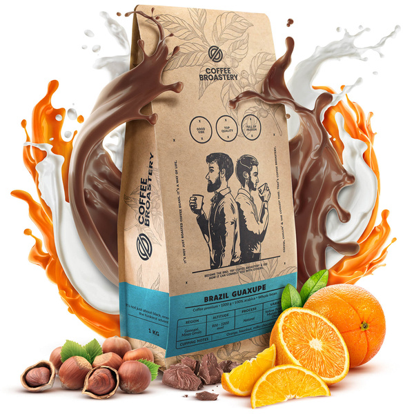 Zestaw kawa Bro Coffee Roastery Brazil Cerrado + Brazil Guaxupe 2x1kg (2kg)