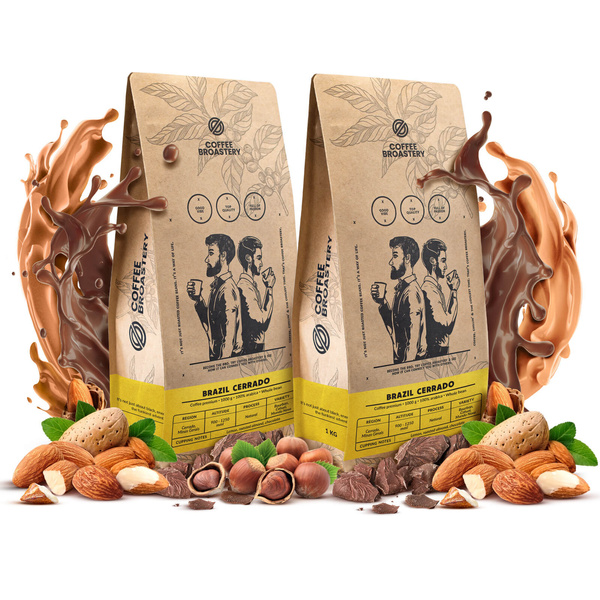 Set of Bro Coffee Roastery Brazil Cerrado 2x1kg (2kg)