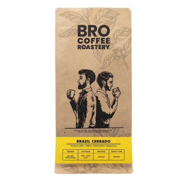 Set of Bro Coffee Roastery Brazil Samba + Brazil Cerrado 2x1kg (2kg)