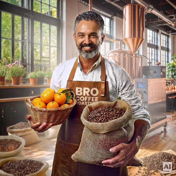 Set of Bro Coffee Roastery Brazil Guaxupe + Brazil Samba 2x1kg (2kg)