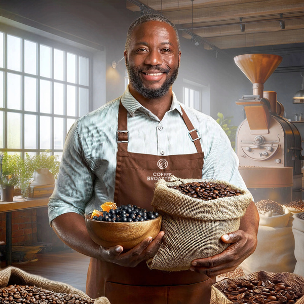 Bro Coffee Roastery - Kawa ziarnista Kenya Nyeri Speciality 400 g