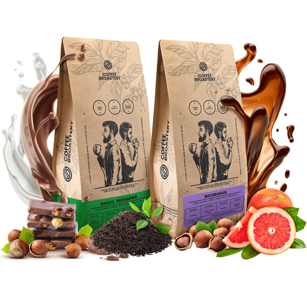 Coffee Set Bro Coffee Roastery Nicaragua Colibrí Azul + Brazil Samba 2x1kg (2kg)