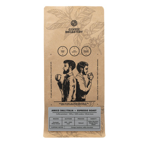 Bro Coffee Roastery – Kawa ziarnista Amico dall'Italia Espresso Roast 400 g
