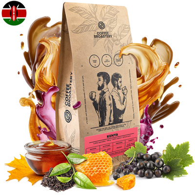 Bro Coffee Roastery - Whole Bean Coffee Kenya Nyeri Speciality 400g