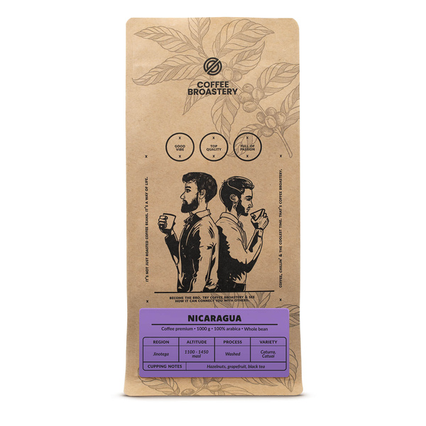 Bro Coffee Roastery - Kawa ziarnista Nicaragua Colibrí Azul Speciality 1 kg