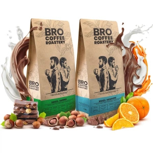 Set of Bro Coffee Roastery Brazil Guaxupe + Brazil Samba 2x1kg (2kg)