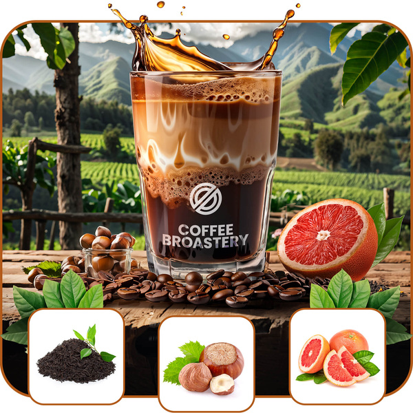 Zestaw kawa Bro Coffee Roastery Nicaragua Colibrí Azul + Brazil Guaxupe 2x1kg (2kg)