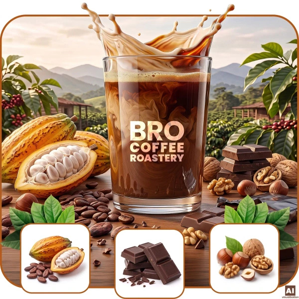 Bro Coffee Roastery – Kawa ziarnista Crema Tango 400 g