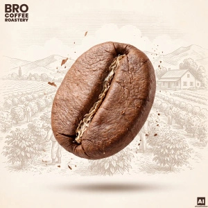 Bro Coffee Roastery – Kawa ziarnista Pure Crema 400 g
