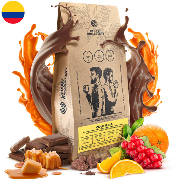 Set of Bro Coffee Roastery Colombia Medellin + Brazil Cerrado 2x1kg (2kg)