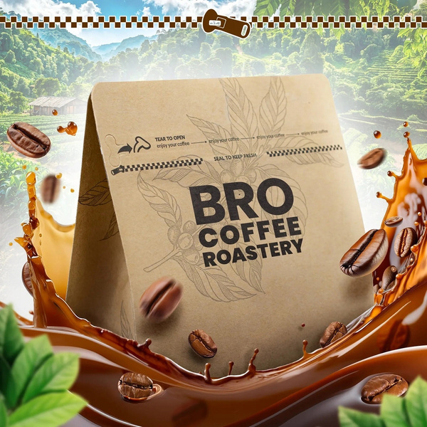 Zestaw kawa Bro Coffee Roastery Brazil Samba 2x1kg (2kg)