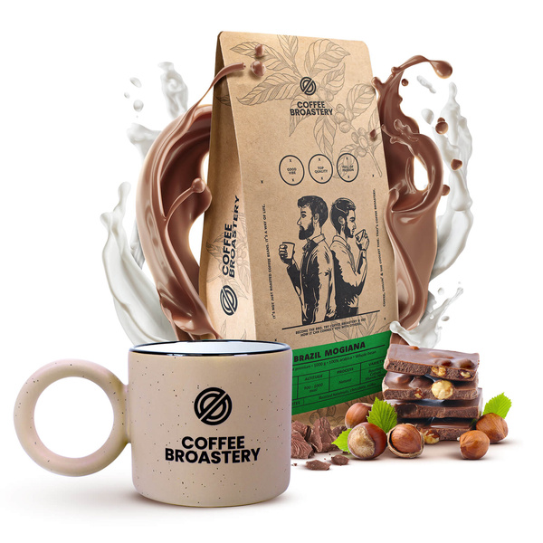 Bro Coffee Roastery Set: Brazil Mogiana Coffee + Mug