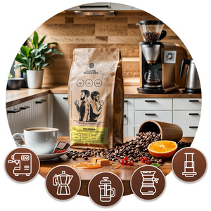 Set of Bro Coffee Roastery Colombia Medellin + Brazil Cerrado 2x1kg (2kg)