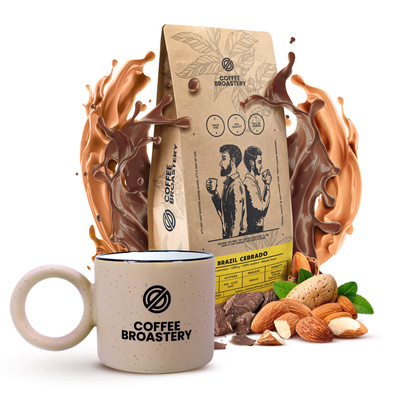 Bro Coffee Roastery Set: Brazil Cerrado Coffee + Mug