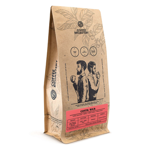 Bro Coffee Roastery - Whole Bean Coffee Costa Rica San Rafael Speciality 1kg