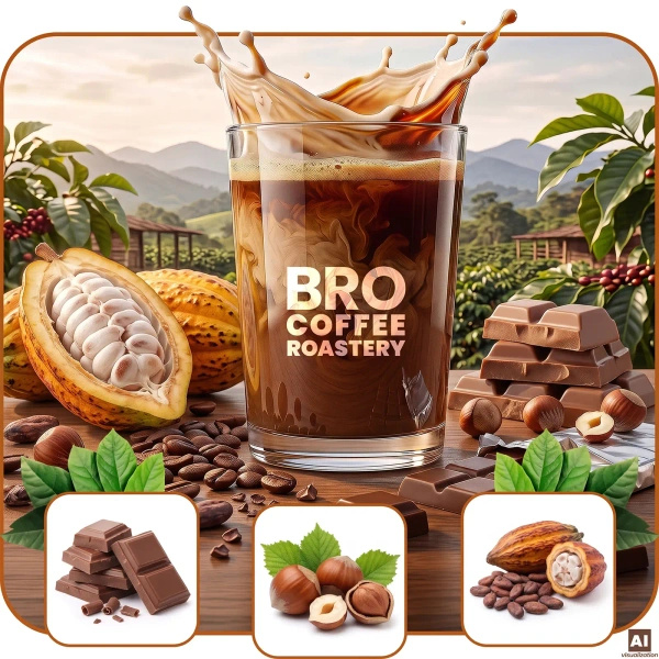 Bro Coffee Roastery – Kawa ziarnista Crema Rumba 400 g