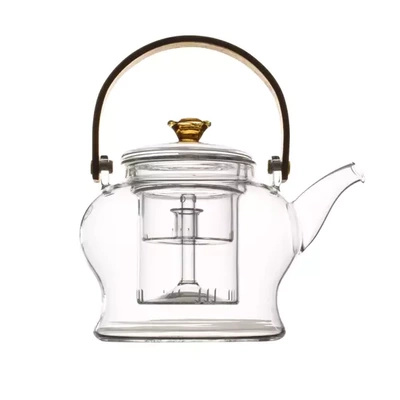 Glass coffee jug with brewer Flor 600ml