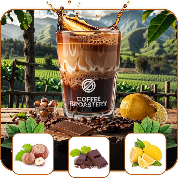 Bro Coffee Roastery - Kawa ziarnista India Karnataka Premium 400 g