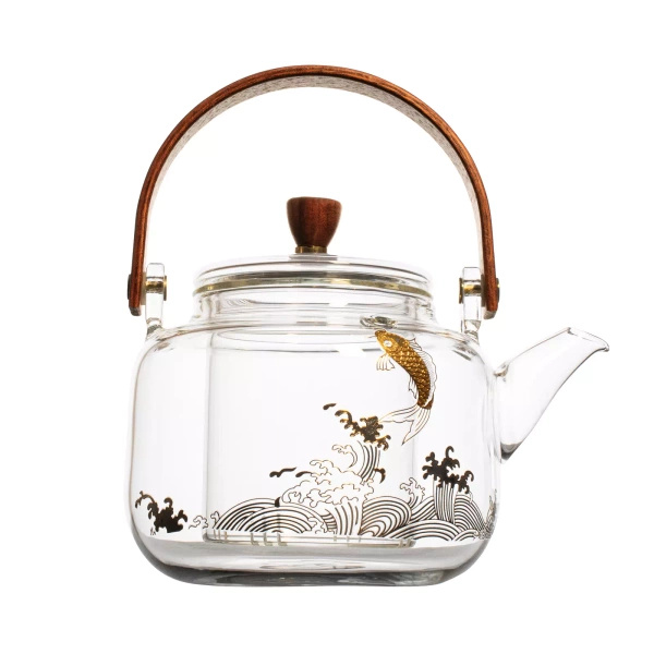 Szklany dzbanek z zaparzaczem Pescado 500 ml