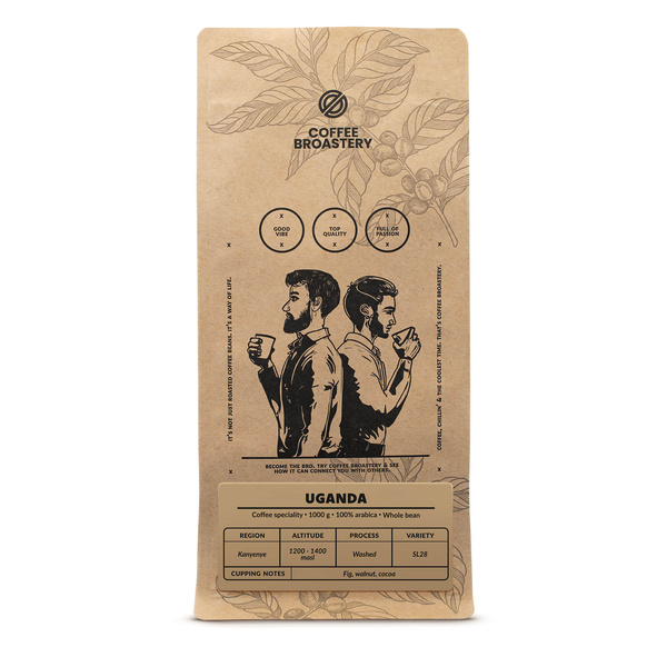 Bro Coffee Roastery - Bohnenkaffee Uganda Kanyenye Speciality 1 kg