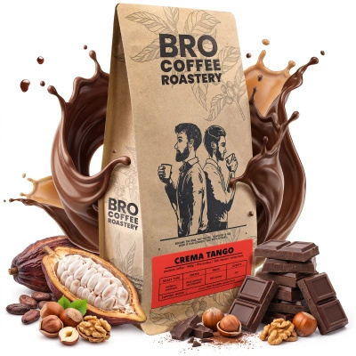 Bro Coffee Roastery – Kawa ziarnista Crema Tango 400 g