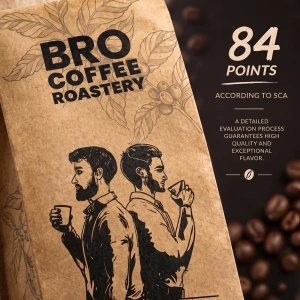 Bro Coffee Roastery – Whole Bean Coffee Brazil Samba Premium 400g