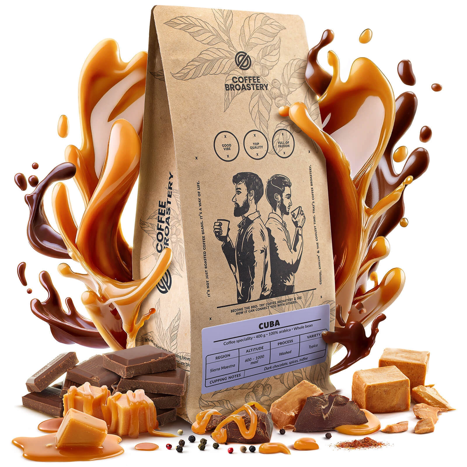Coffee Broastery Cuba Sierra Maestra coffee beans
