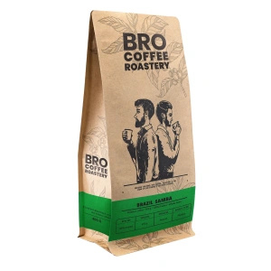 Bro Coffee Roastery – Whole Bean Coffee Brazil Samba Premium 400g