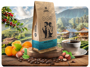 Bro Coffee Roastery - Bohnenkaffee Brazil Guaxupe Premium 400 g
