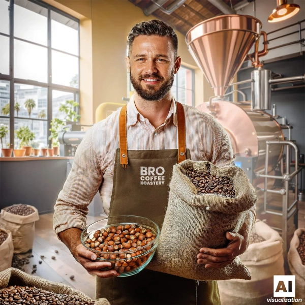 Zestaw kawa Bro Coffee Roastery Brazil Samba 2x1kg (2kg)
