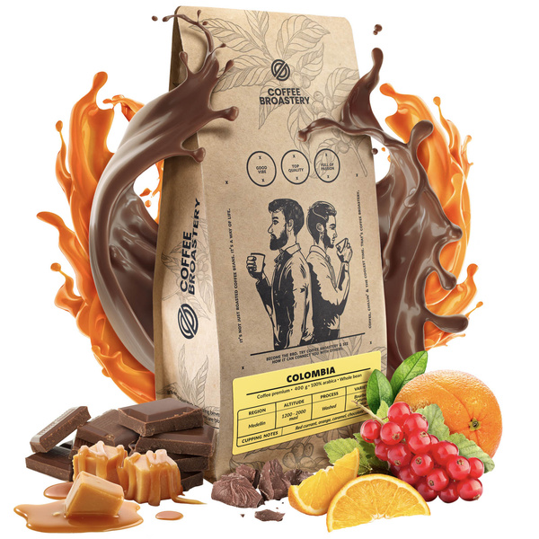 Bro Coffee Roastery - Bohnenkaffee Colombia Medellin Premium 400 g