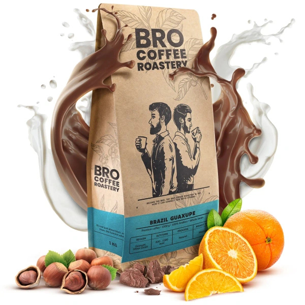 Set of Bro Coffee Roastery Brazil Guaxupe + Brazil Samba 2x1kg (2kg)