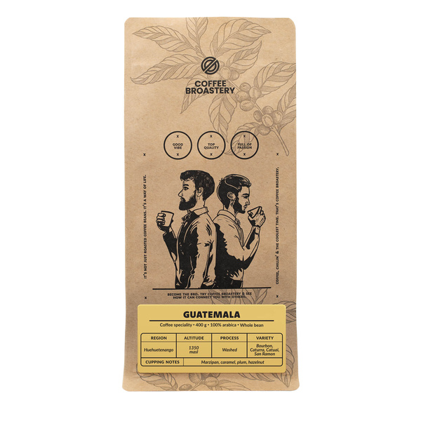 Bro Coffee Roastery - Whole Bean Coffee Guatemala Peña Roja Speciality 400g