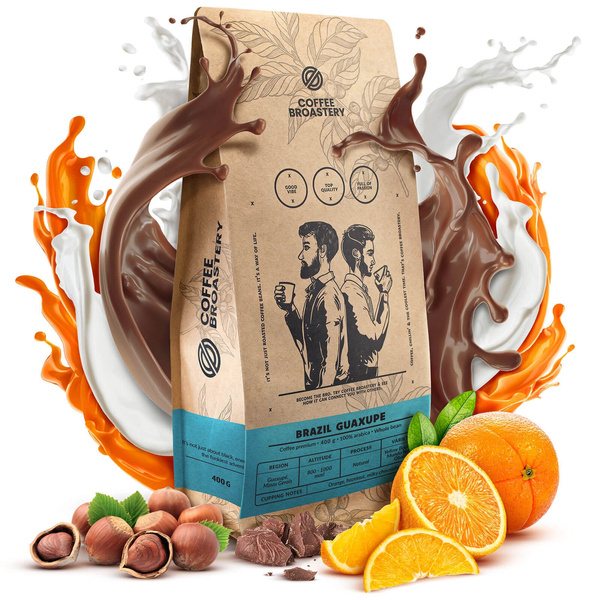 Zestaw prezentowy Bro Coffee Roastery: 3x kawa brazylijska + kubek